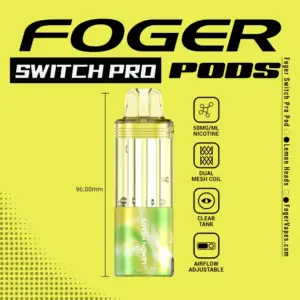 Lemon Heads Foger Switch Pro Pod | 30K Puffs