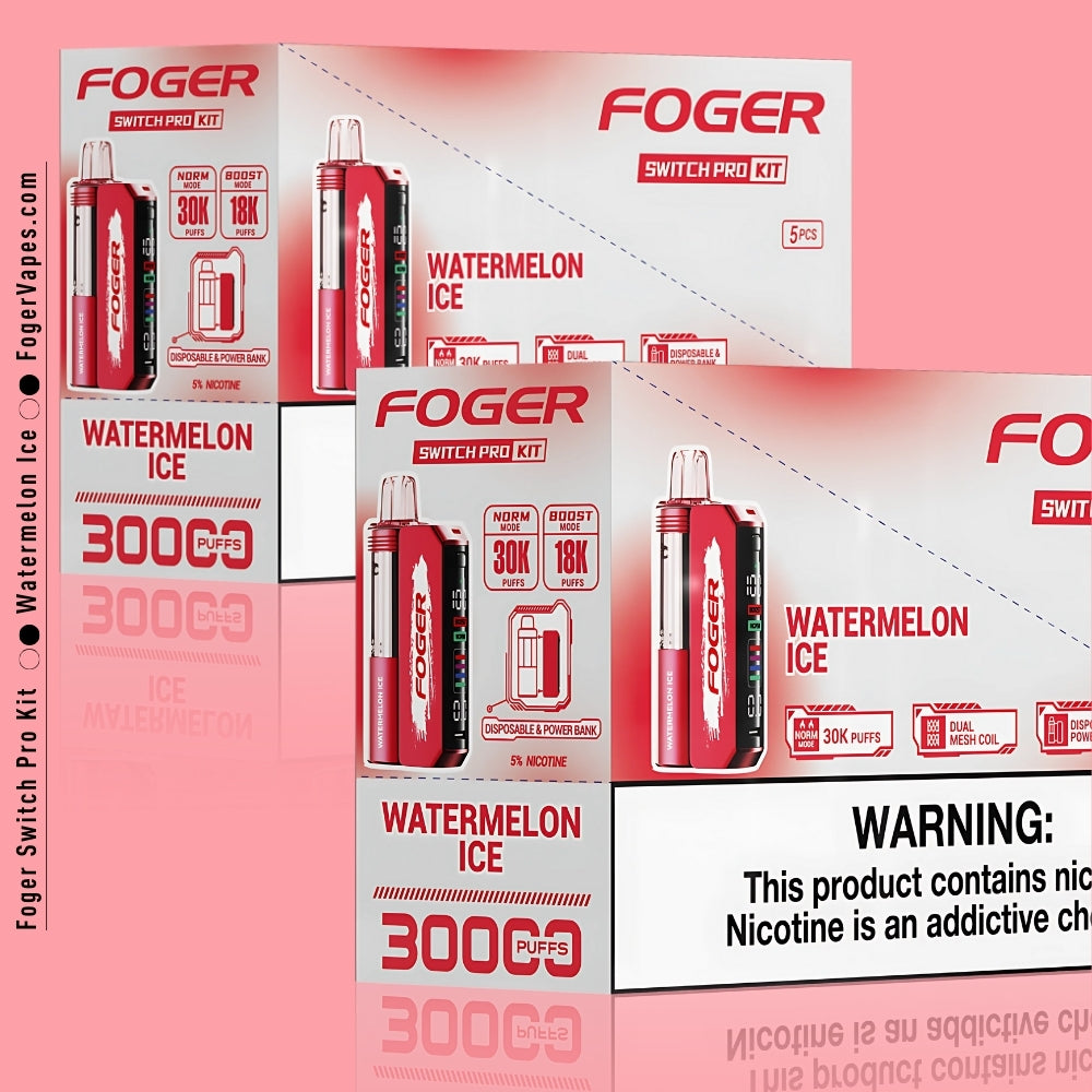 Watermelon Ice Foger Switch Pro Kit 30K Puffs - Image 6