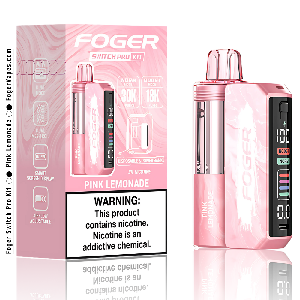 Pink Lemonade – Foger Switch Pro Kit | 30K Puffs