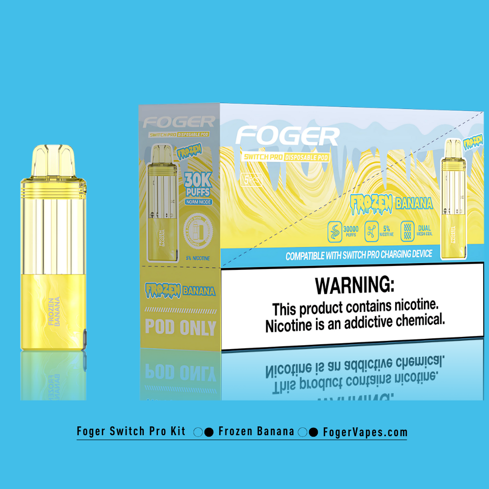 Frozen Banana – Foger Switch Pro Pod 30K Puffs - Image 4