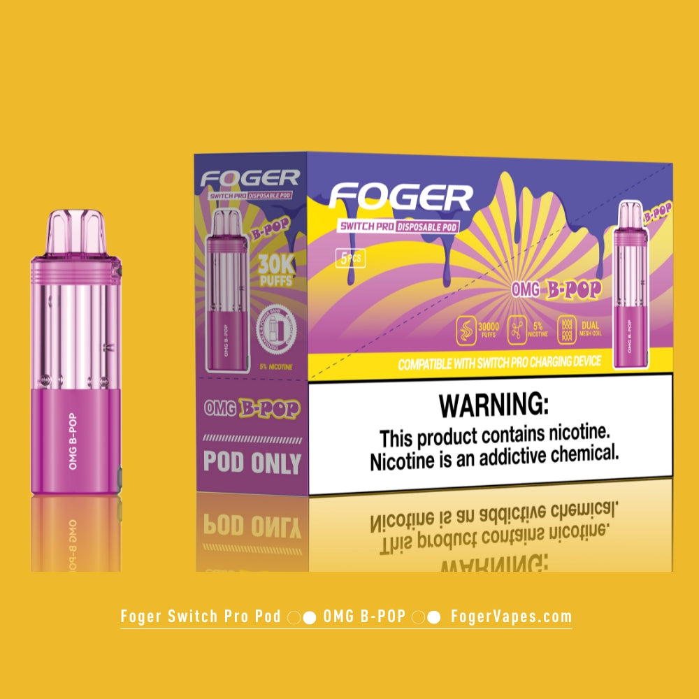 OMG B-Burst Foger Switch Pro Pod 30K Puffs - Image 4
