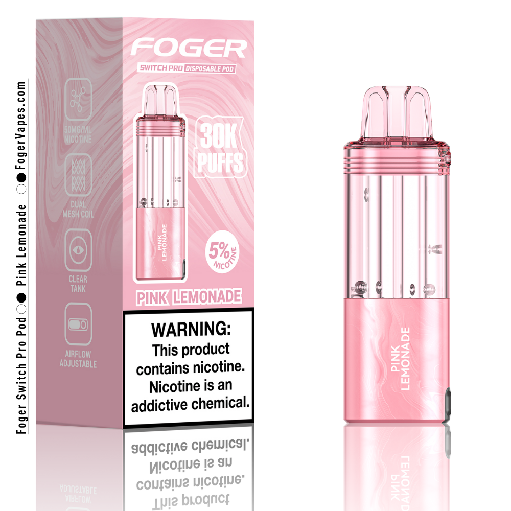 Pink Lemonade – Foger Switch Pro Pod | 30K Puffs - Image 3