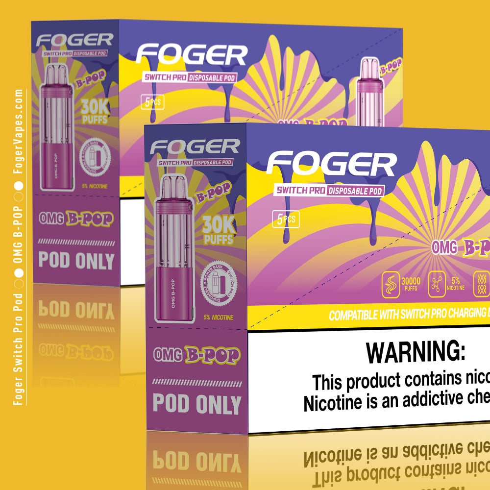 OMG B-Burst Foger Switch Pro Pod 30K Puffs - Image 5