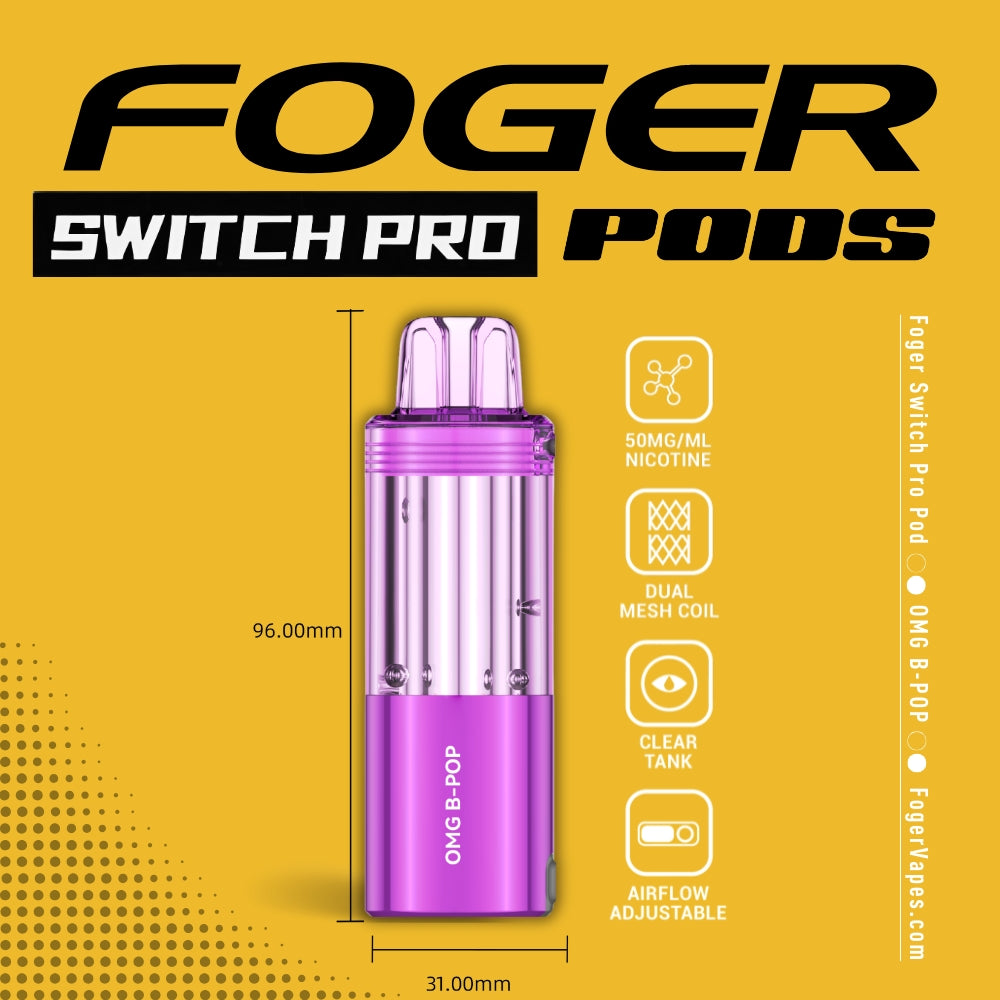 OMG B-Burst Foger Switch Pro Pod 30K Puffs