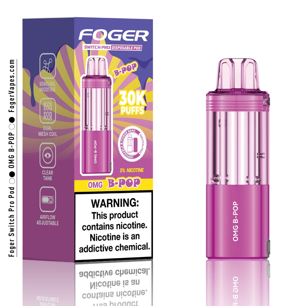 OMG B-Burst Foger Switch Pro Pod 30K Puffs - Image 3