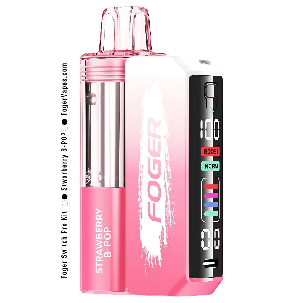 Strawberry B-Burst Foger Switch Pro Kit 30K Puffs - Image 2