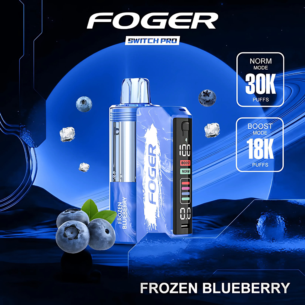 Frozen Blueberry – Foger Switch Pro Kit 30K Puffs