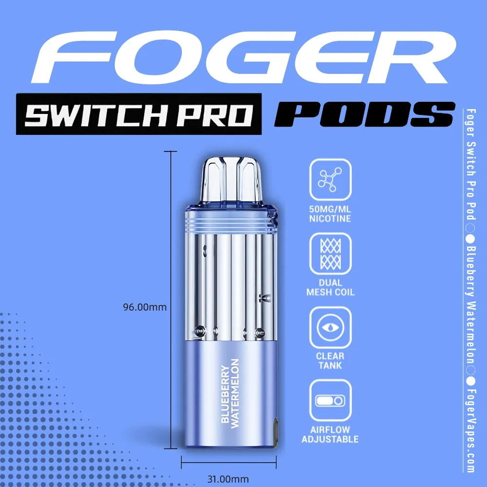 Blueberry Watermelon Foger Switch Pro Pod 30K Puffs