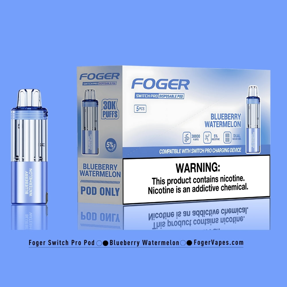 Blueberry Watermelon Foger Switch Pro Pod 30K Puffs - Image 4